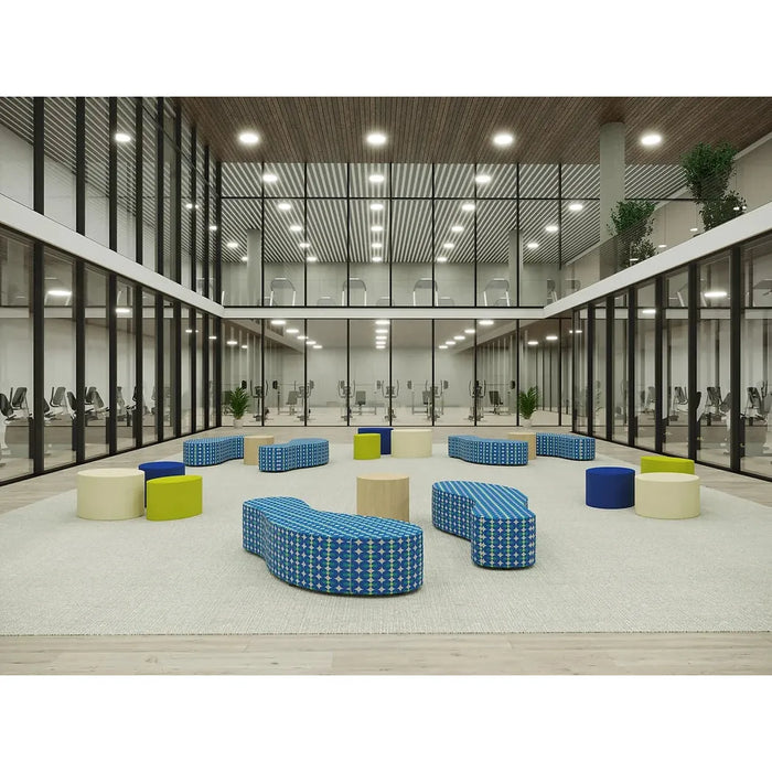 Aba 15''W x 22''D x 18''H Pouf