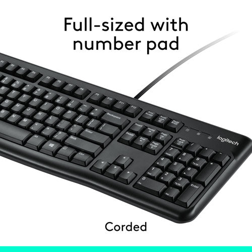 Logitech Wired Mouse & Keyboard Combo