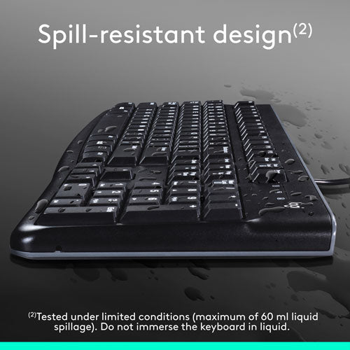 Logitech Wired Mouse & Keyboard Combo