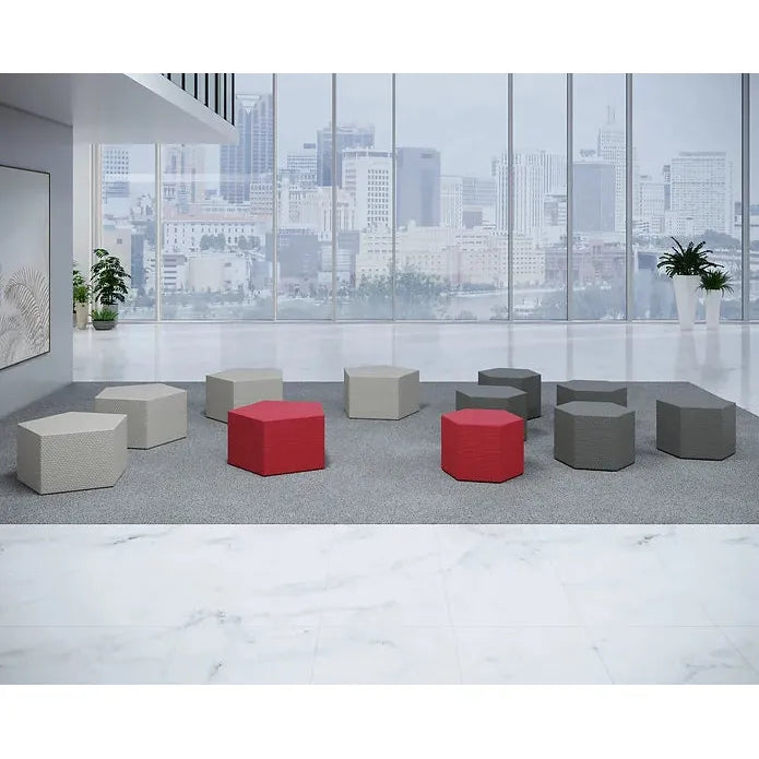 Lux 18''H Pouf