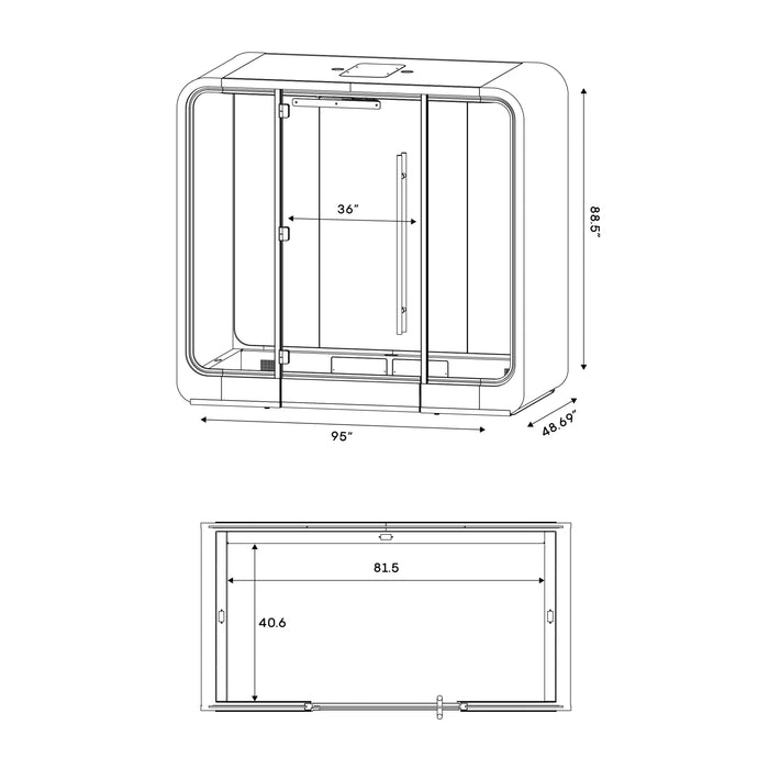 Loop Access 1 QS 2-4 Person Acoustic Pod