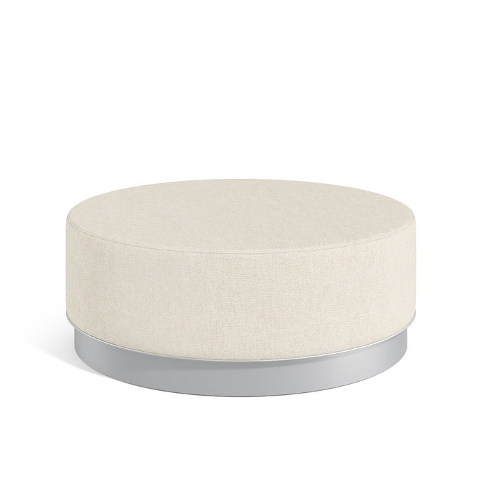 Bora 42"W x 16"H Plinth Base Pouf