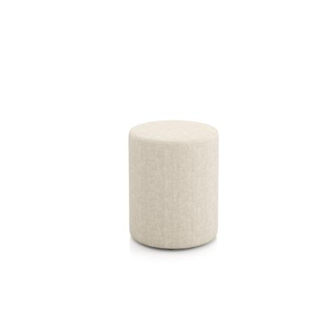 Bud 16"W x 14"H, 16"H, 18"H Round Pouf