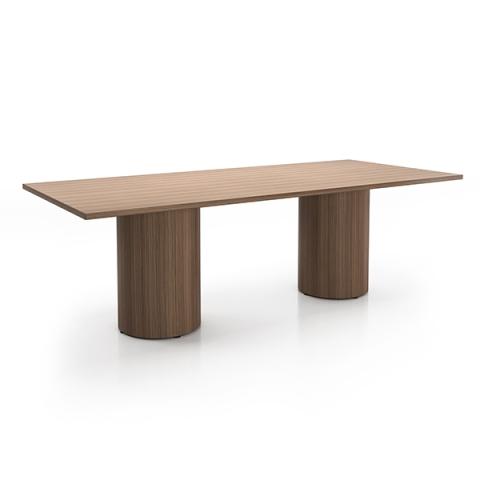 Drum Base Meeting Table