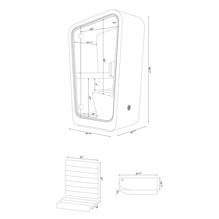Loop Solo QS 1 Person Acoustic Pod