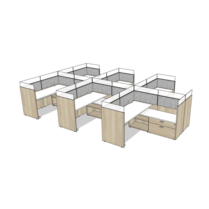 MOS Typical 1 30"x72" (18"x72" return)