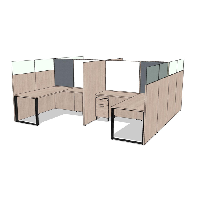 MOS Typical 3 30"x72" (24"x42" return)