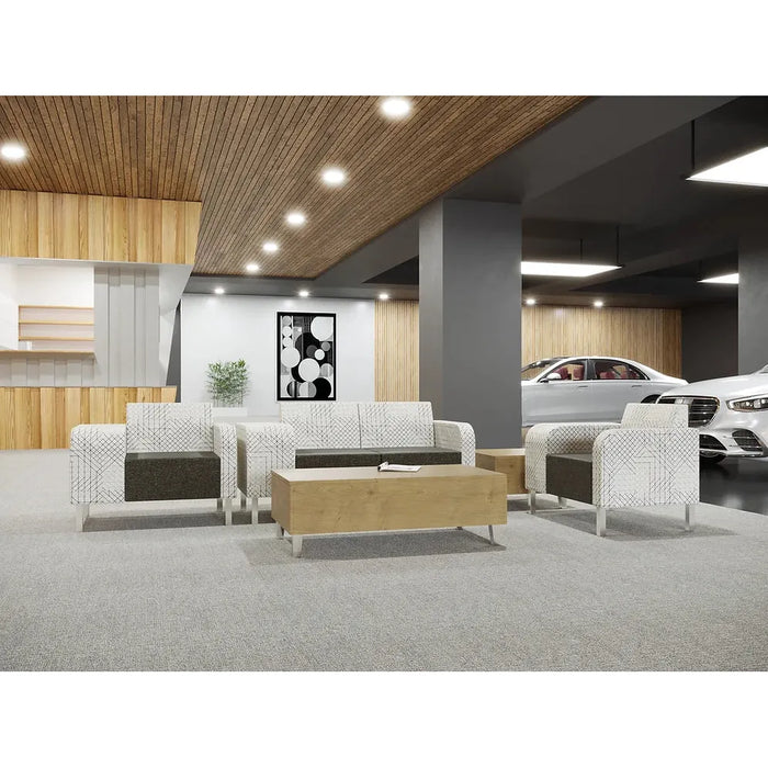 THK + THN Waterfall 2 Seater Sofa Big Arm Left