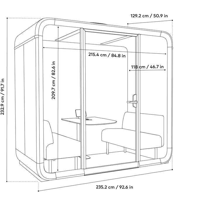 Framery Four 2-4 Person Pod