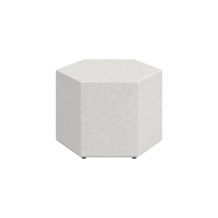 Hex 16''H Pouf