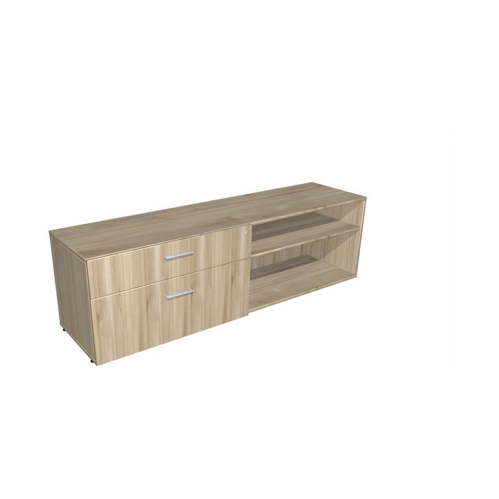 Low Credenza Open with Drawer